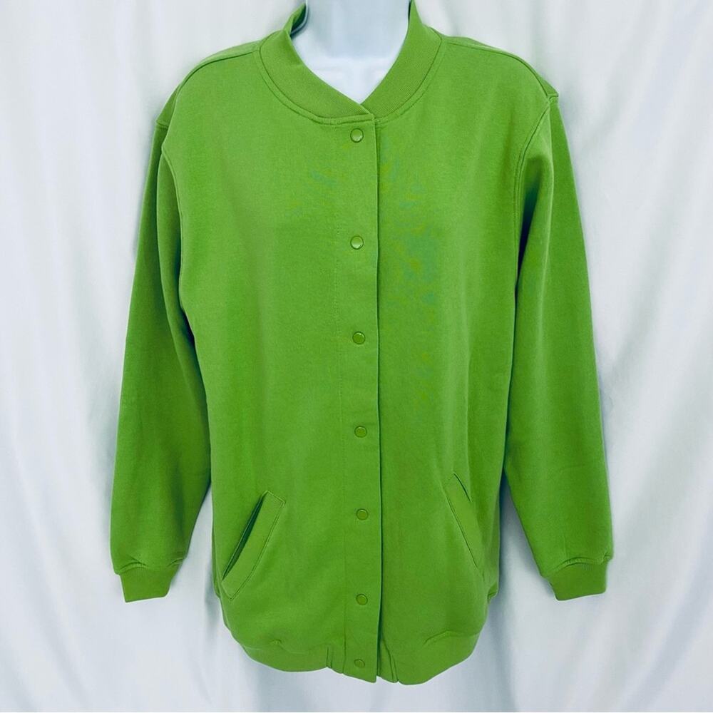 Blair Lime Green Button Down Sweater Cardigan OS (S-M-L)